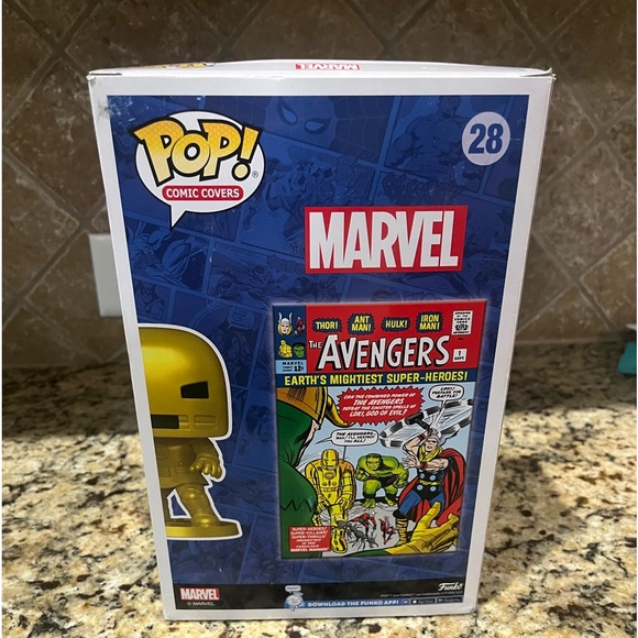 Iron man funko pop x comic book combo issue# 28 - Picture 3 of 3